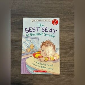 Scholastic Paperback with Red, Blue, Green, Purple and Yellow Accents